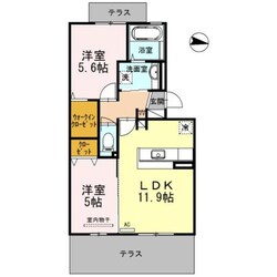 ファミリア金剛の物件間取画像